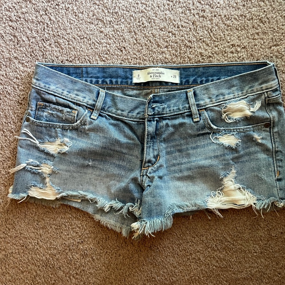 Abercrombie and Fitch cutoff shorts